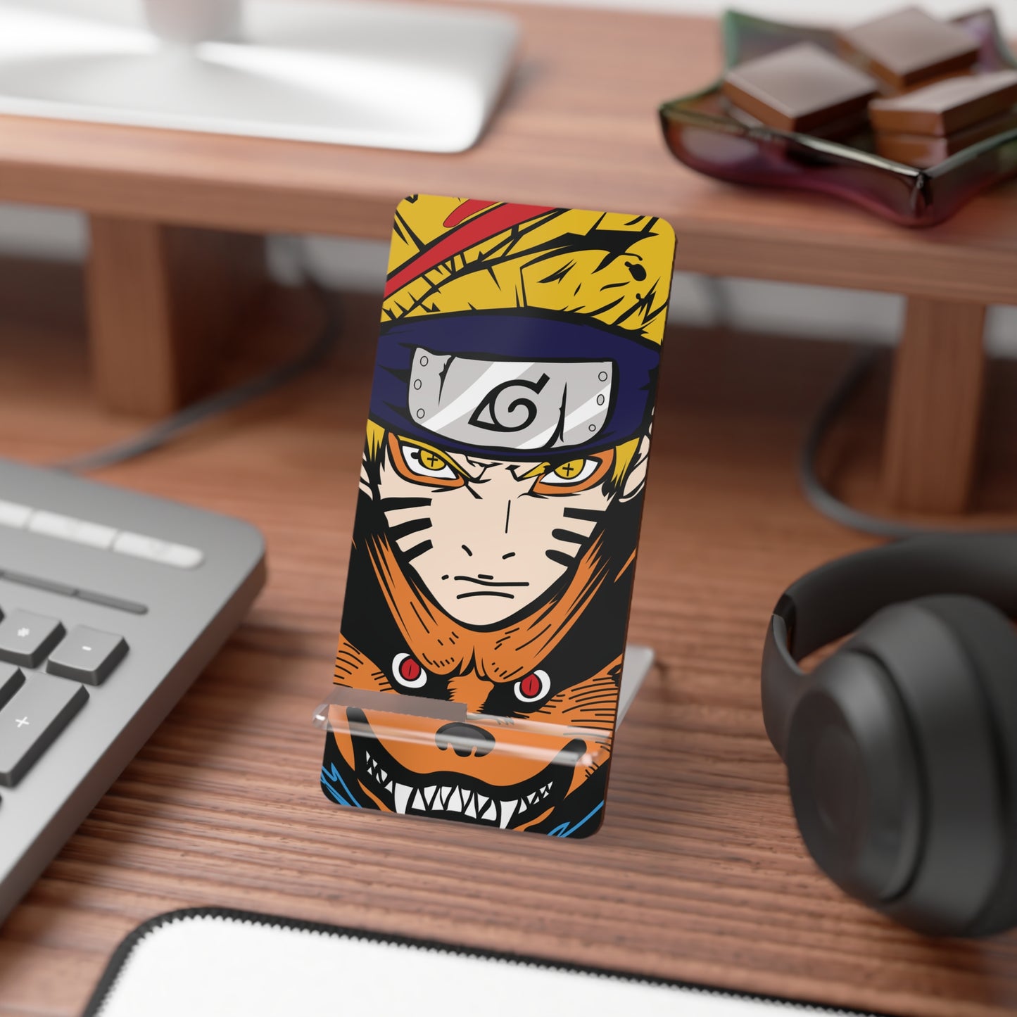 Naruto Kurama Mode Smartphone Stand – Bold Anime Desk Display