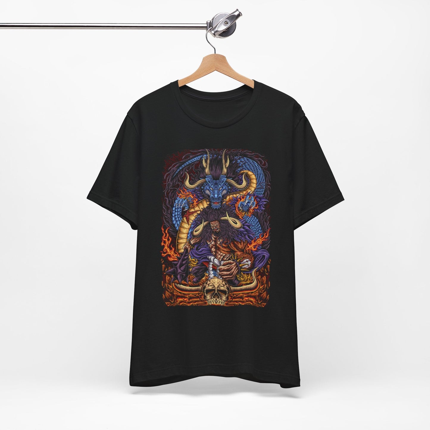 Kaido Dragon King Tee – One Piece Yonko Power T-Shirt Printify