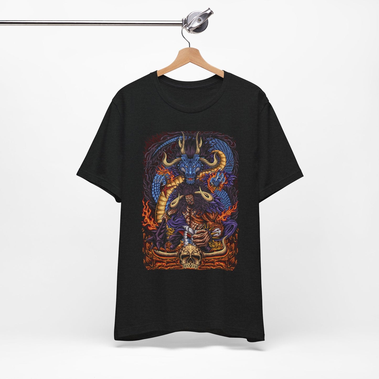 Kaido Dragon King Tee – One Piece Yonko Power T-Shirt Printify