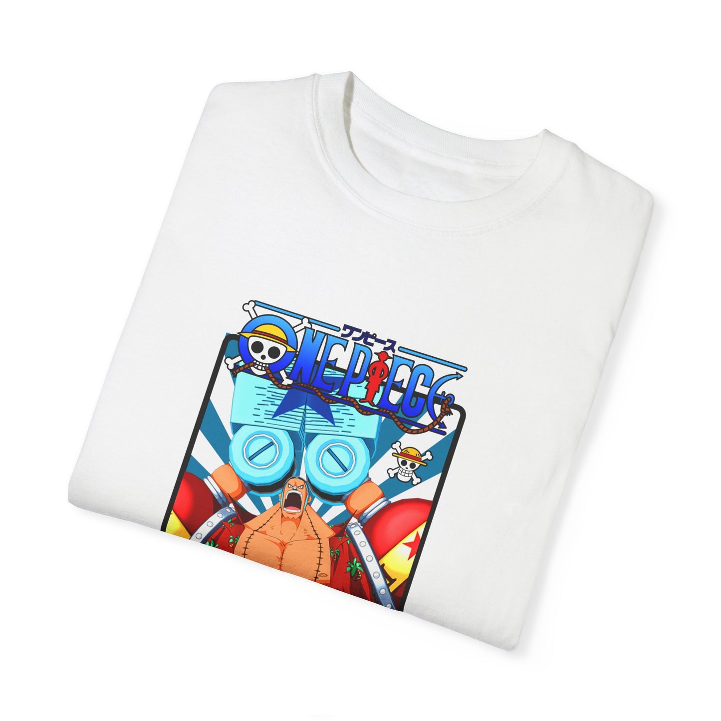 Garment-Dyed Franky T-Shirt – One Piece Super Shipwright