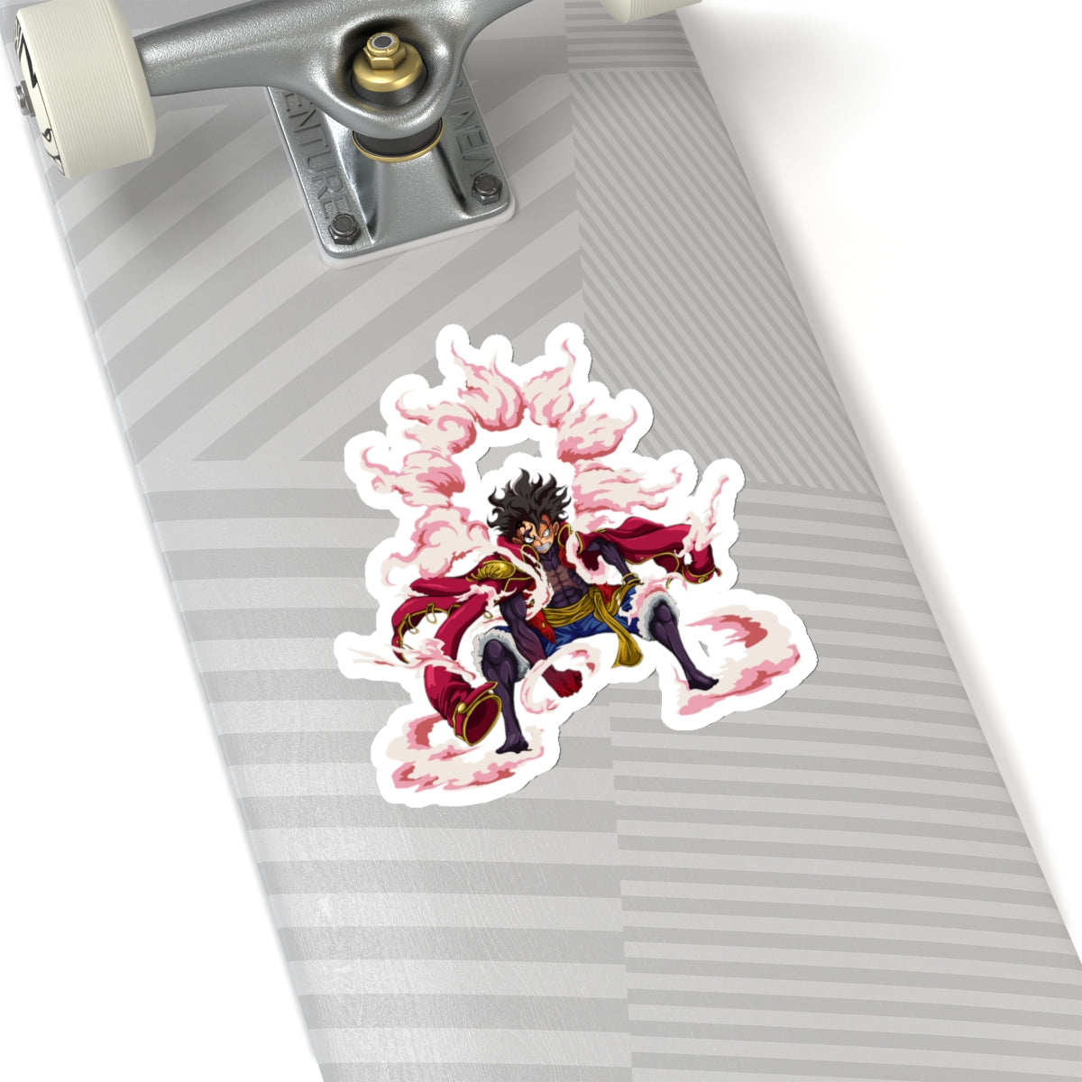 Luffy Gear 5 One Piece Kiss-Cut Sticker – Embrace the Chaos