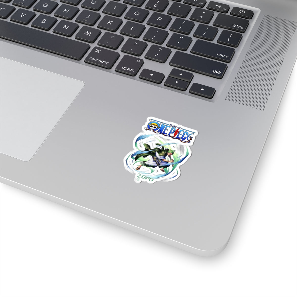 Roronoa Zoro Kiss-Cut Vinyl Sticker – Iconic One Piece Design