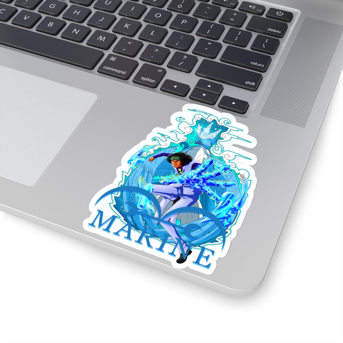 Aokiji Marine Vinyl Sticker - Ice and Justice Tribute