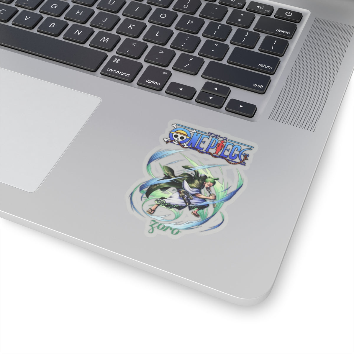 Roronoa Zoro Kiss-Cut Vinyl Sticker – Iconic One Piece Design