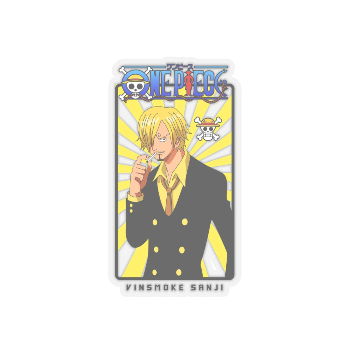Sanji Sticker – Showcase the Charisma of the Straw Hat’s Chef