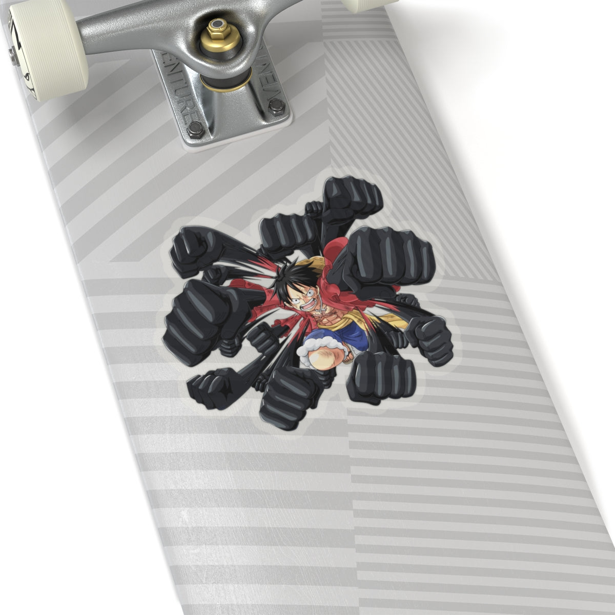 Luffy Gear Second Action Kiss-Cut Sticker – Explosive Power Unleashed