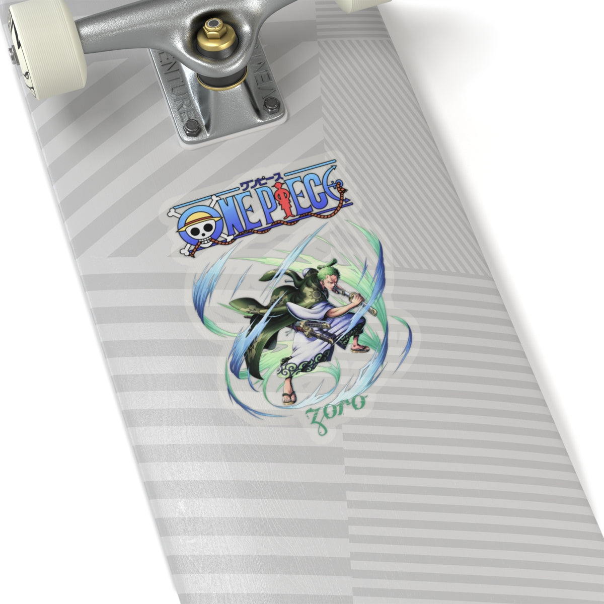 Roronoa Zoro Kiss-Cut Vinyl Sticker – Iconic One Piece Design