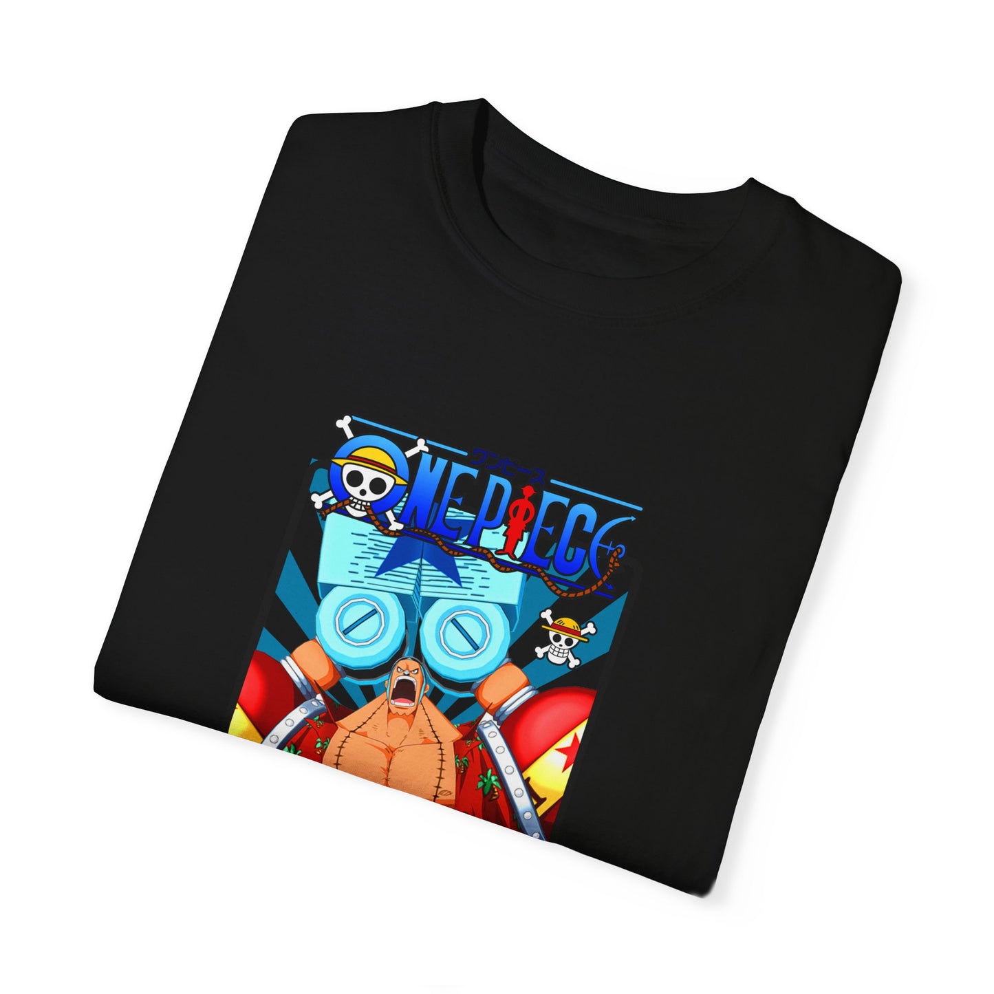 Garment-Dyed Franky T-Shirt – One Piece Super Shipwright