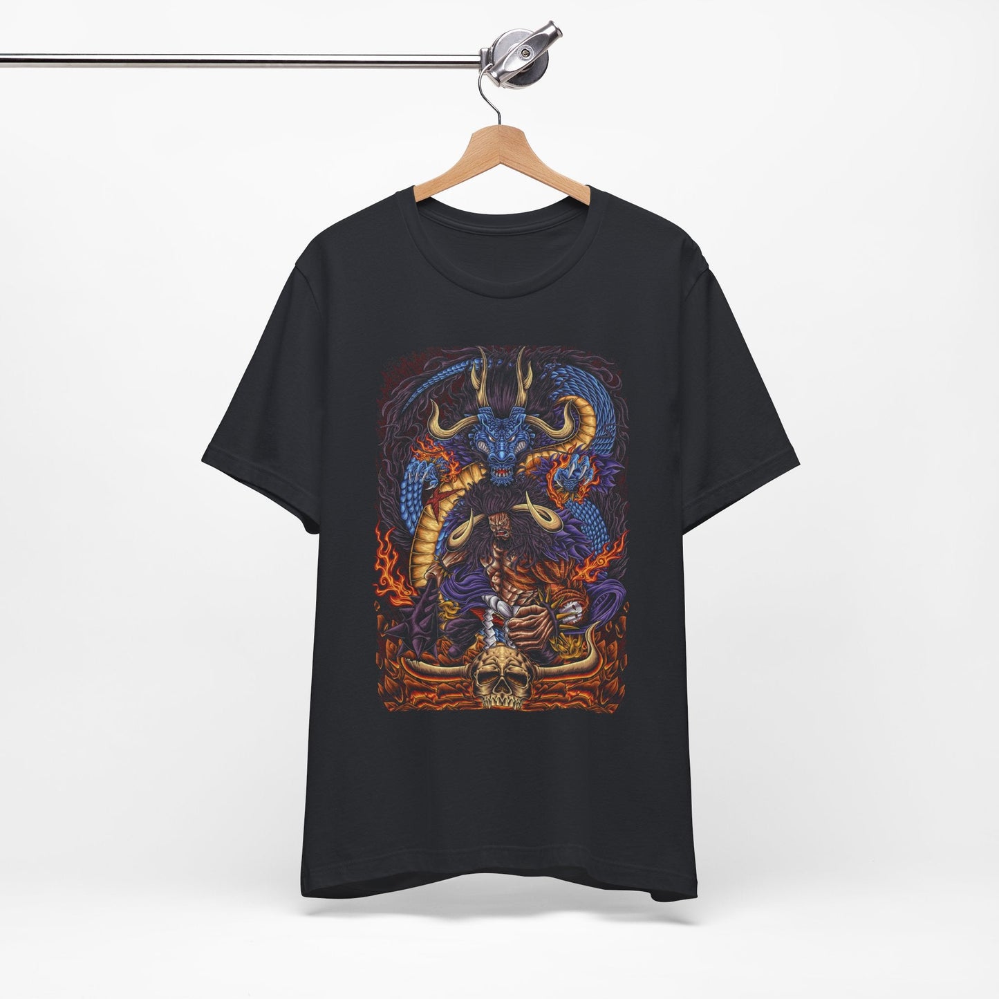Kaido Dragon King Tee – One Piece Yonko Power T-Shirt Printify