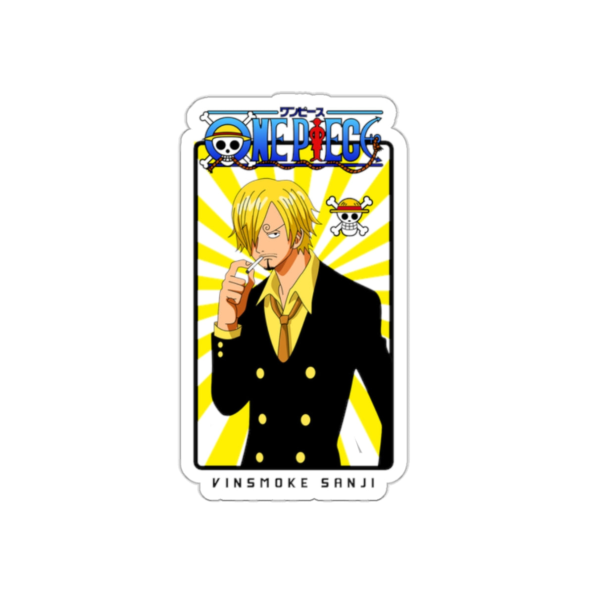 Sanji Sticker – Showcase the Charisma of the Straw Hat’s Chef