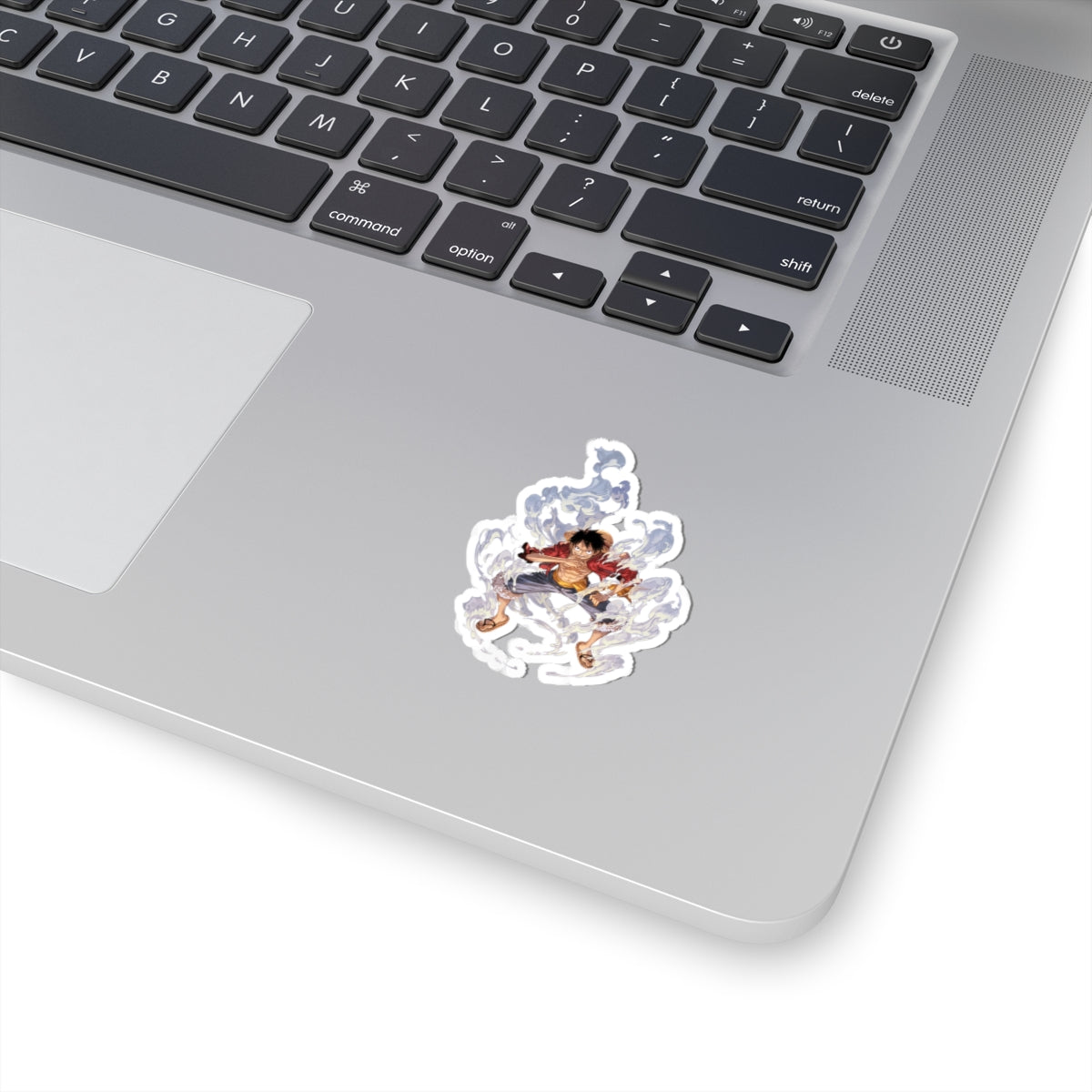 Luffy Battle Aura Kiss-Cut Sticker – The Will of a Pirate King