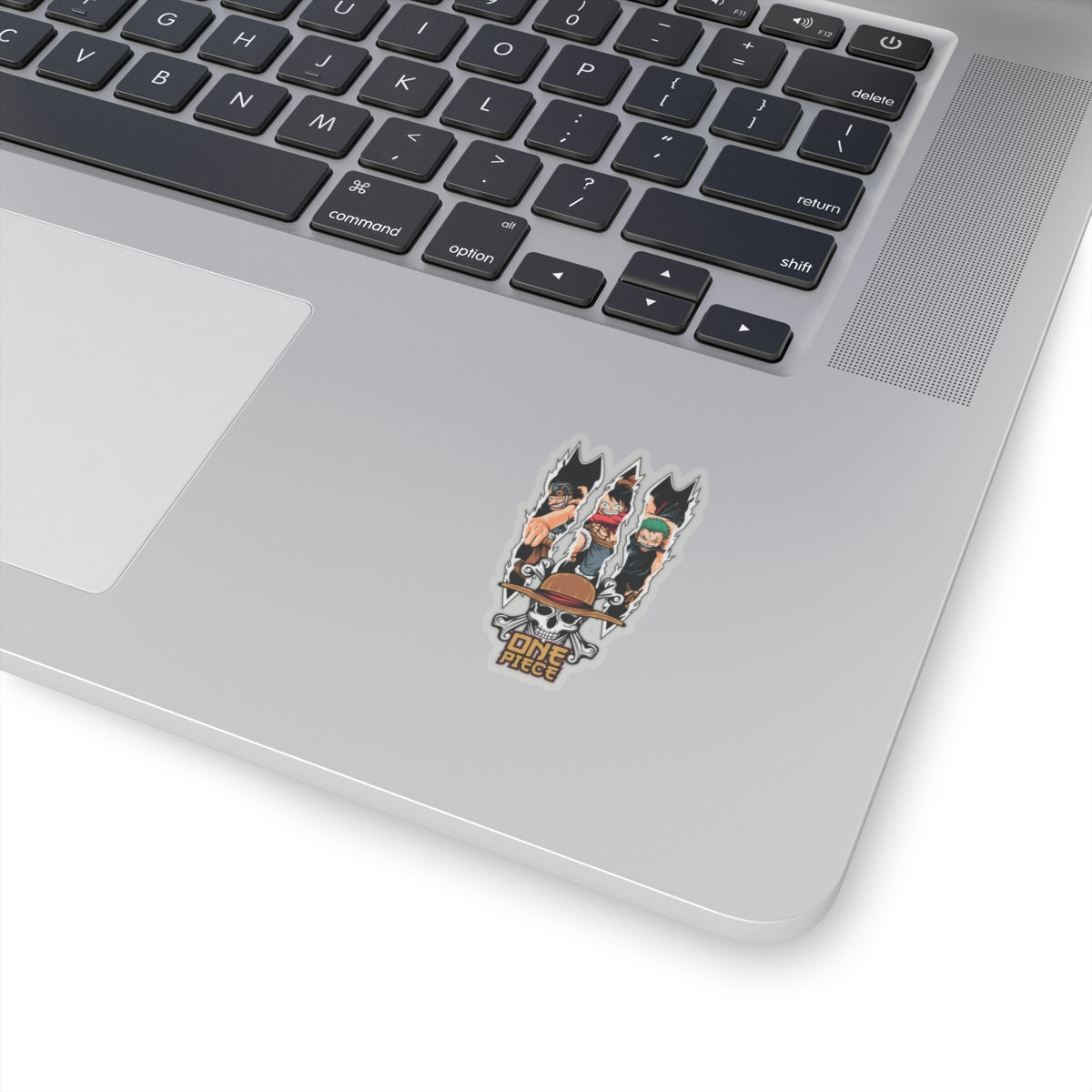 One Piece Trio Kiss-Cut Sticker – Luffy, Zoro & Usopp in Action