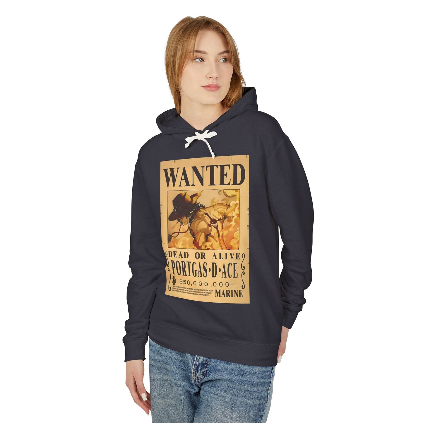 Portgas D. Ace "Wanted" Men's Hoodie – One Piece Design Printify