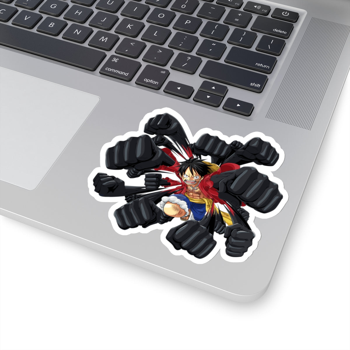 Luffy Gear Second Action Kiss-Cut Sticker – Explosive Power Unleashed