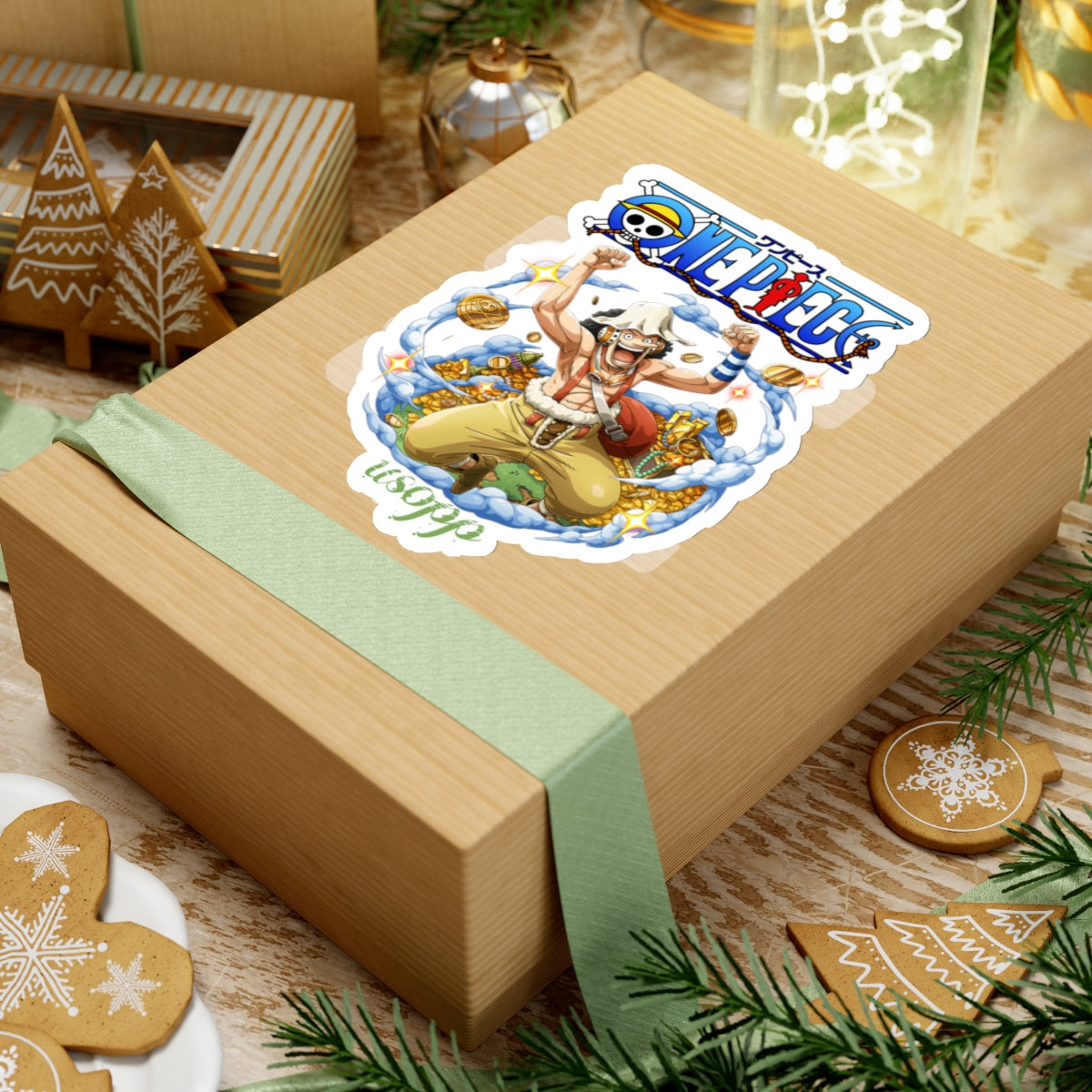 Usopp Treasure Hunter Sticker – A Playful Design for Every Fan