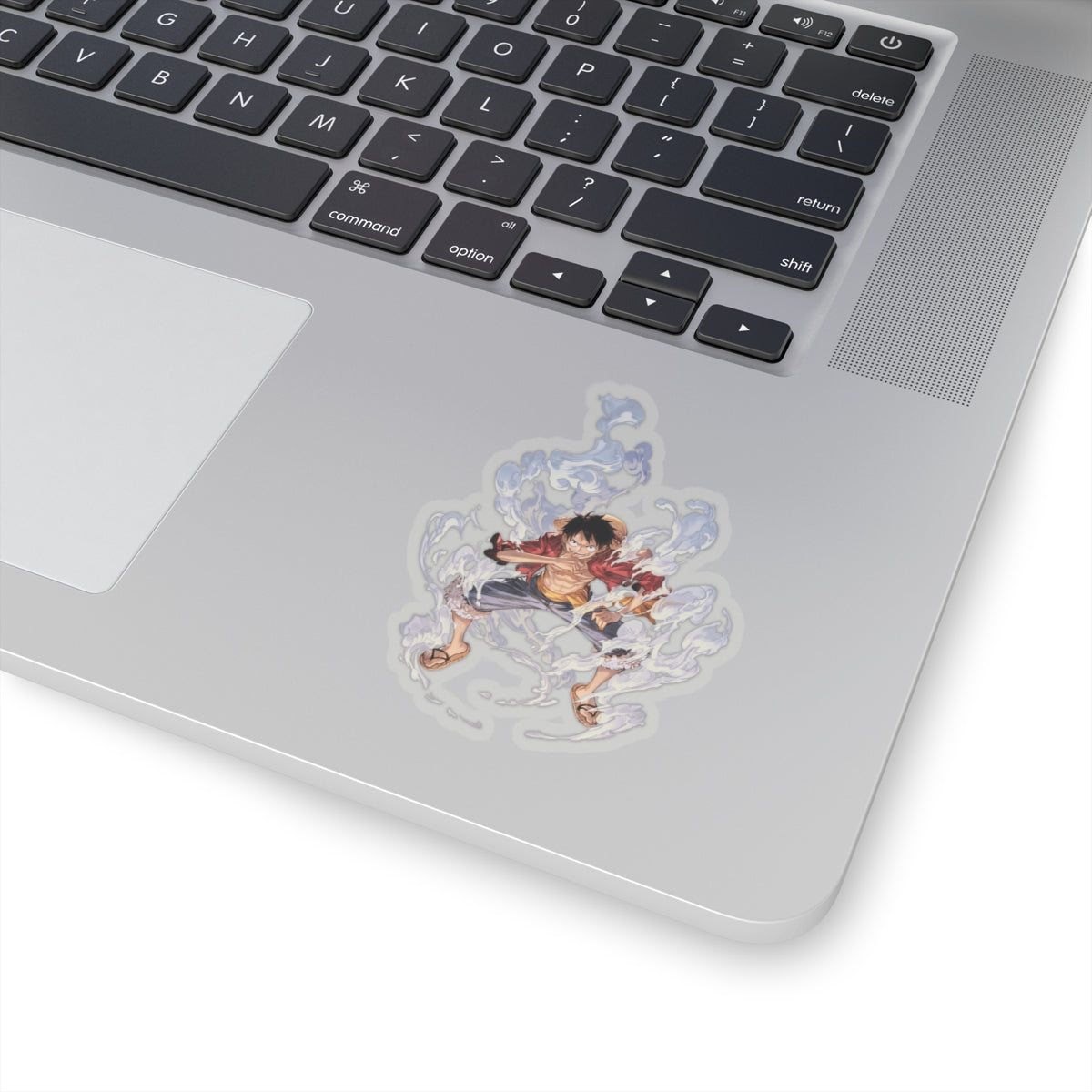 Luffy Battle Aura Kiss-Cut Sticker – The Will of a Pirate King
