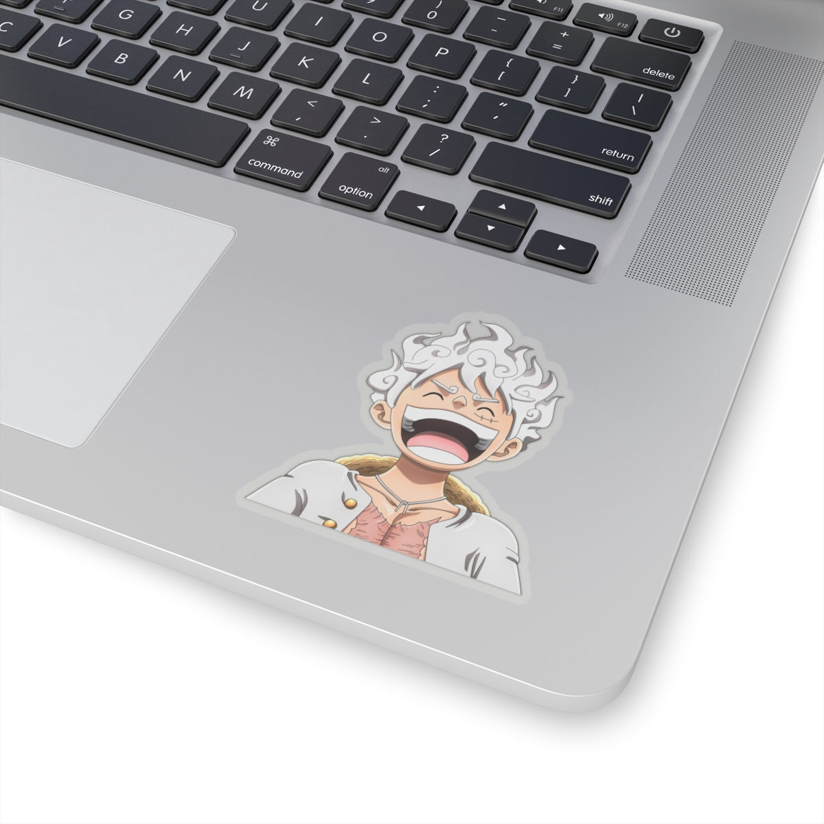 Luffy Gear 5 Joyful Expression Kiss-Cut Sticker – Embrace the Fun