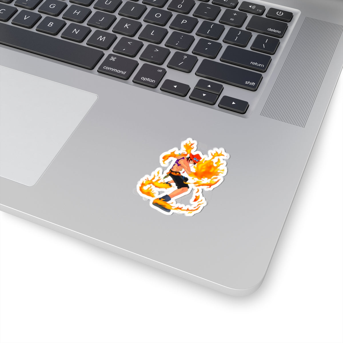 Portgas D. Ace Fire Fist Kiss-Cut Sticker – Flames of the Pirate King