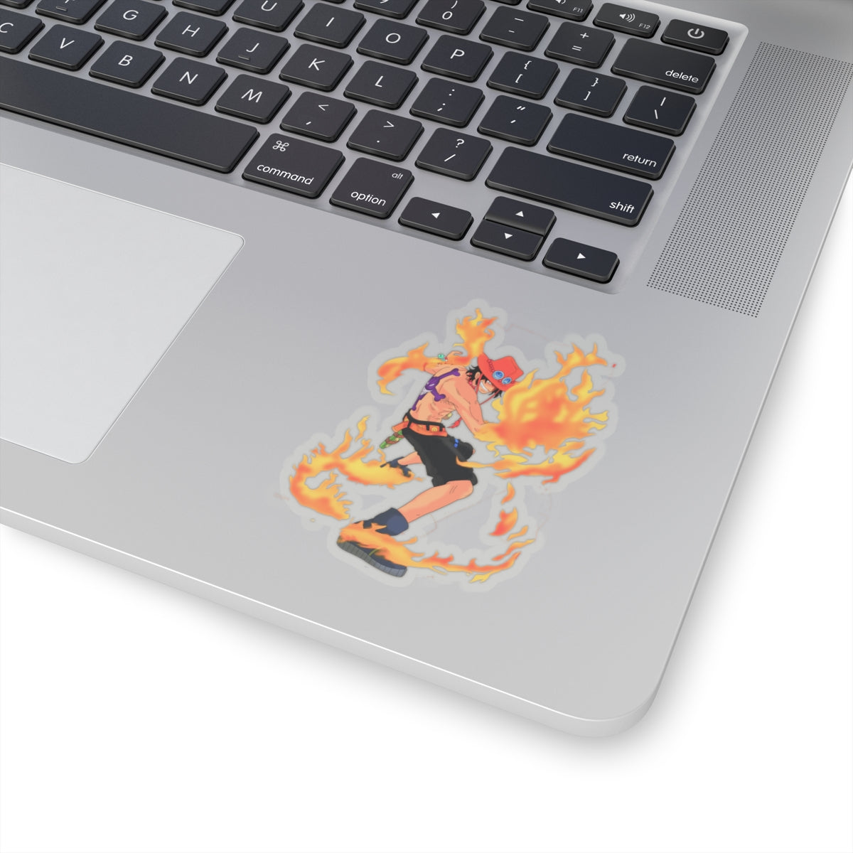 Portgas D. Ace Fire Fist Kiss-Cut Sticker – Flames of the Pirate King