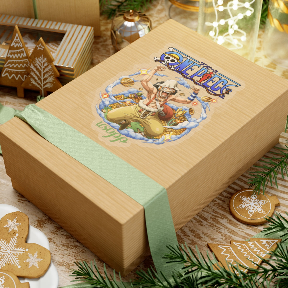 Usopp Treasure Hunter Sticker – A Playful Design for Every Fan