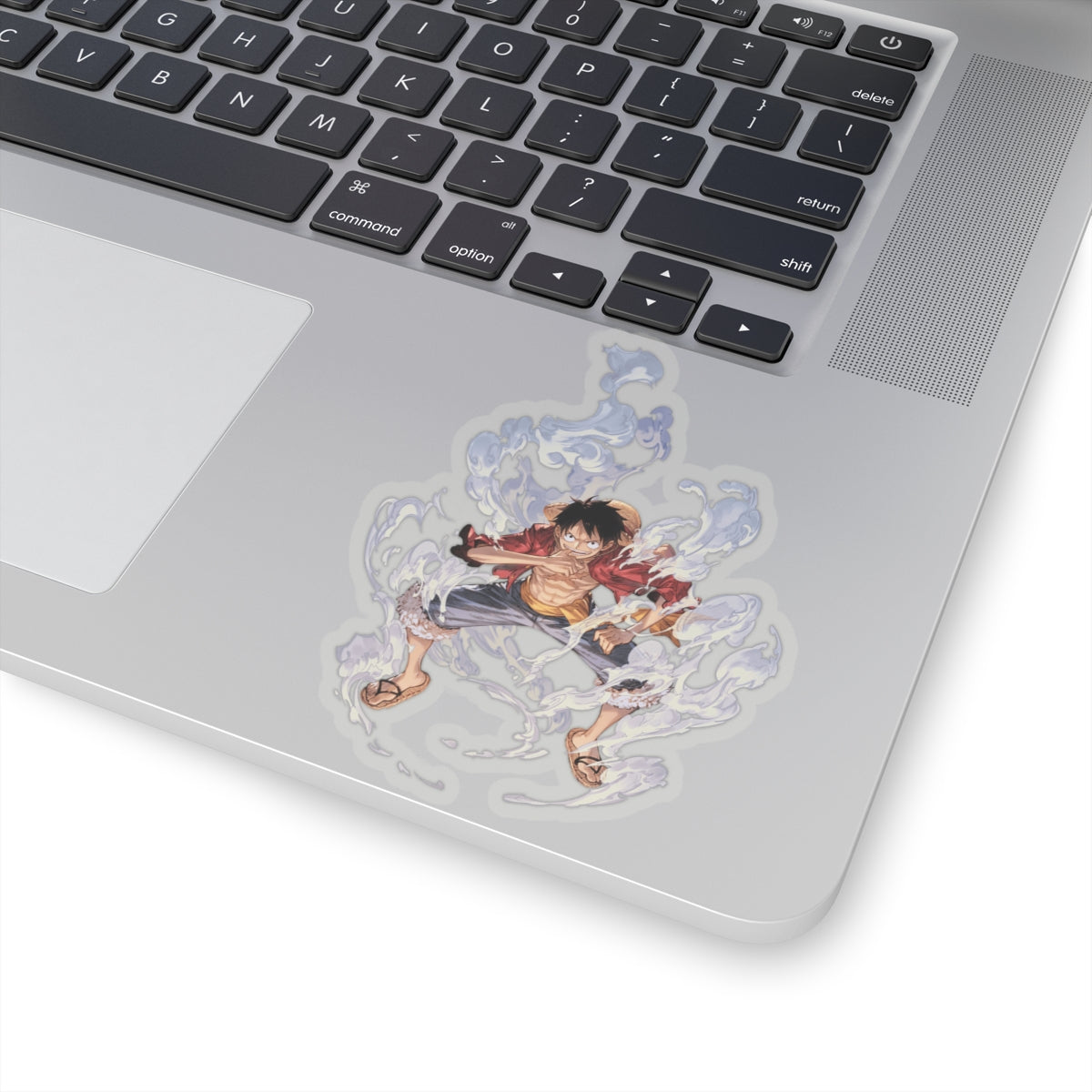 Luffy Battle Aura Kiss-Cut Sticker – The Will of a Pirate King