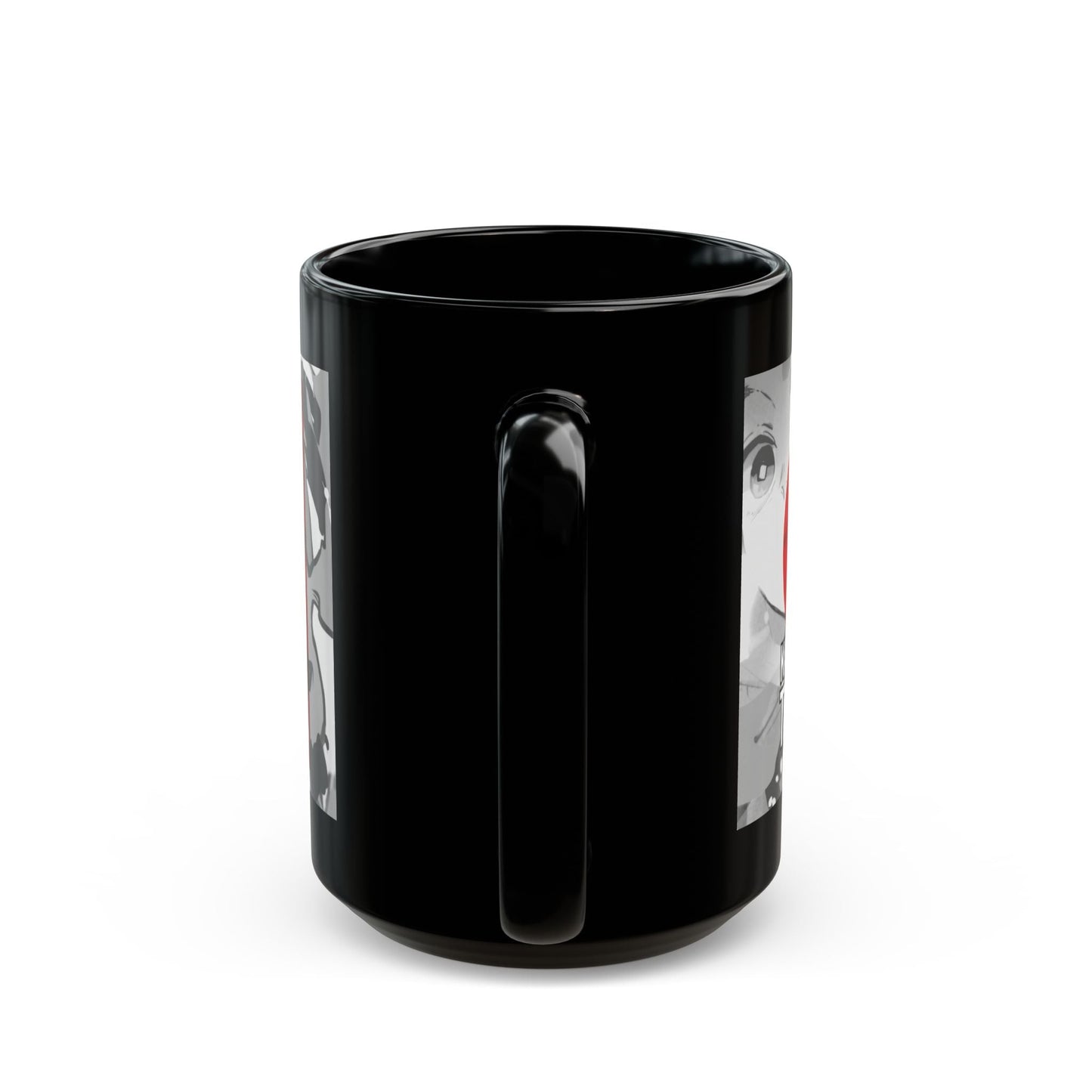 Kamado Tanjiro Black Ceramic Mug - Demon Slayer Inspired Gift Printify