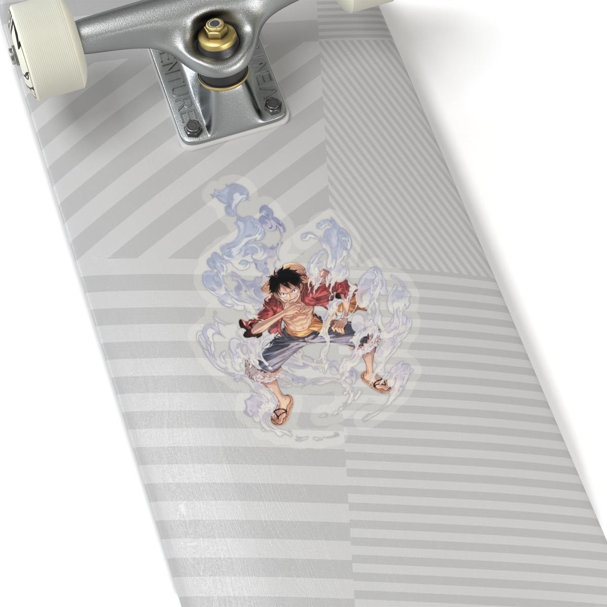 Luffy Battle Aura Kiss-Cut Sticker – The Will of a Pirate King