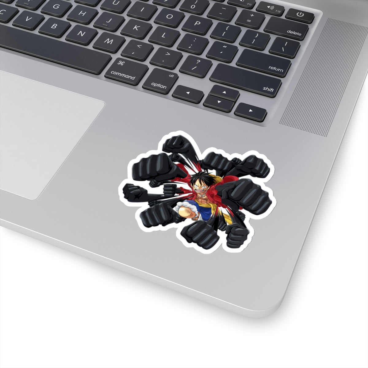 Luffy Gear Second Action Kiss-Cut Sticker – Explosive Power Unleashed
