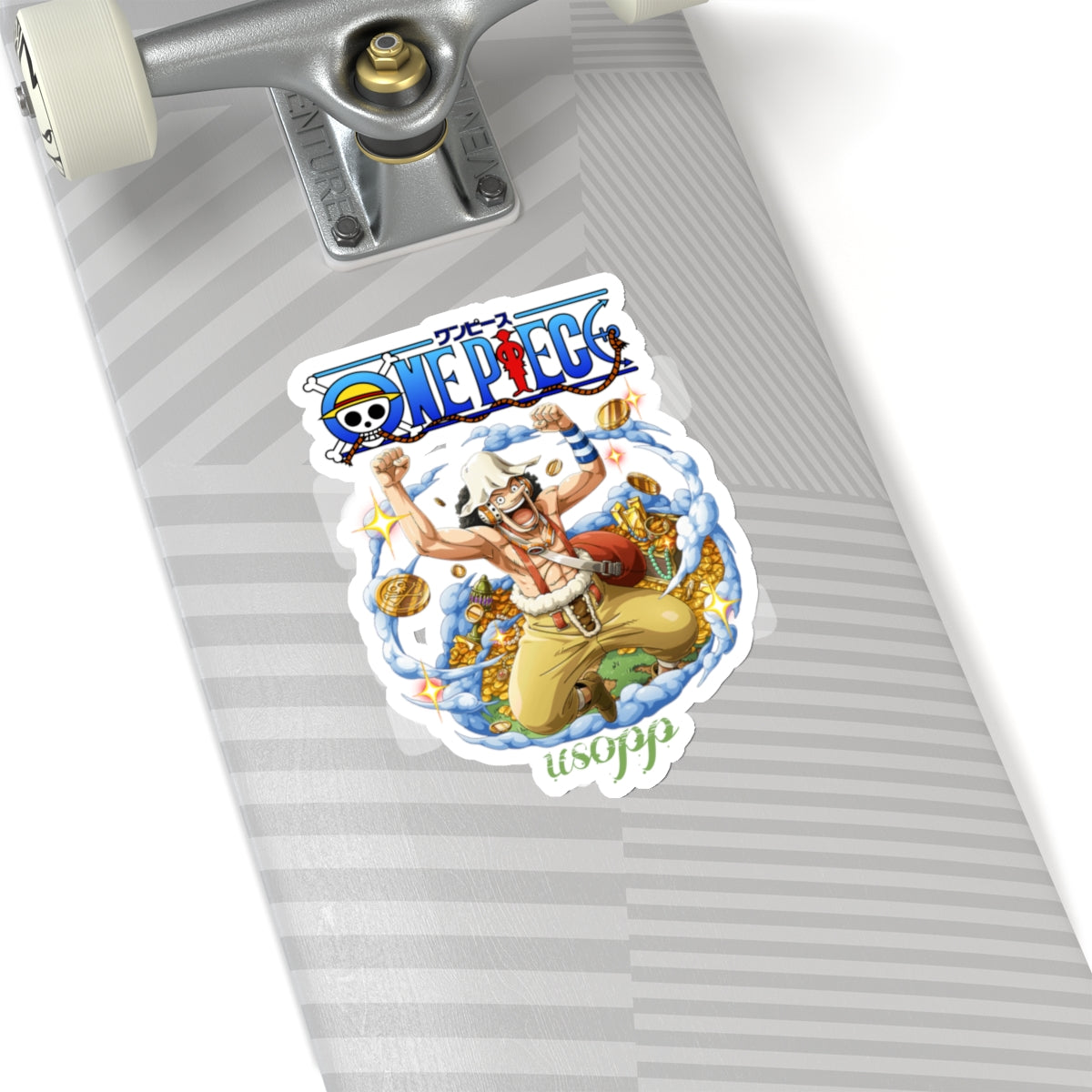 Usopp Treasure Hunter Sticker – A Playful Design for Every Fan