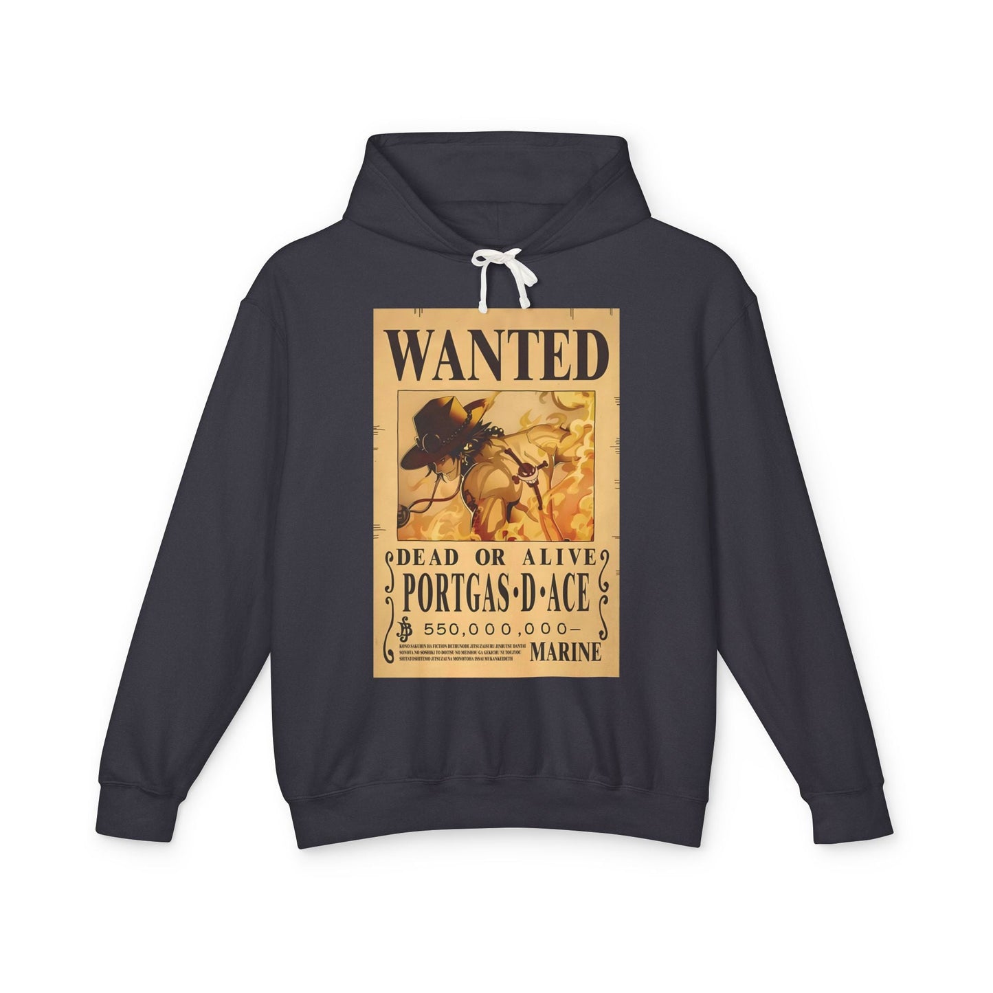Portgas D. Ace "Wanted" Men's Hoodie – One Piece Design Printify