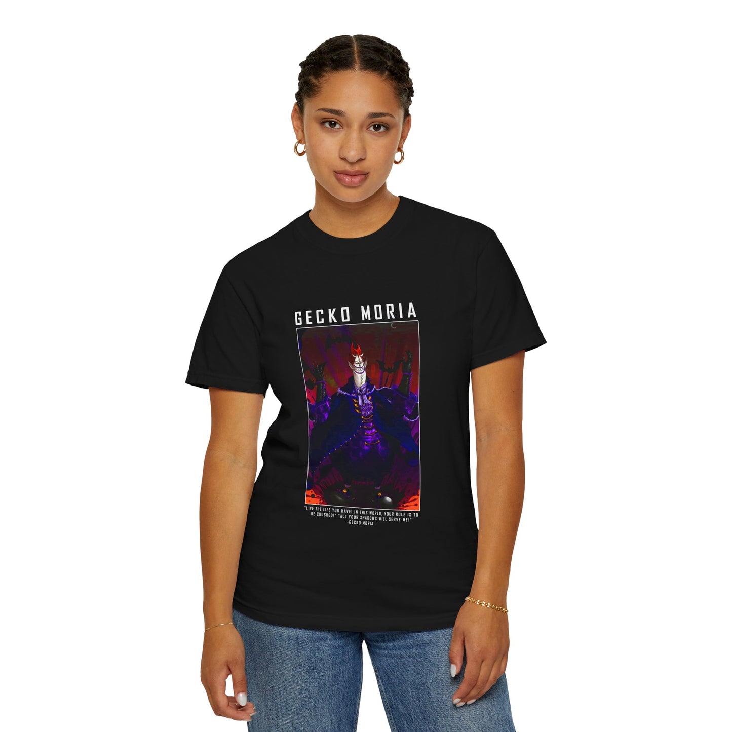 Gecko Moria Garment-Dyed Unisex T-Shirt – Master of Shadows