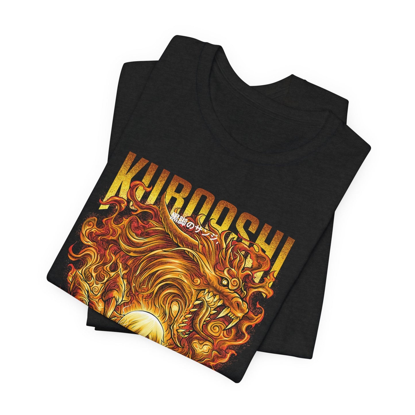 Kuroashi Sanji Black Leg Flame Tee – One Piece Inspired Tee Printify