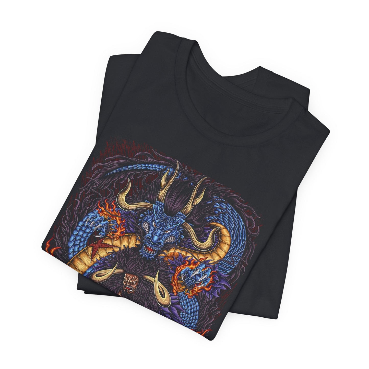 Kaido Dragon King Tee – One Piece Yonko Power T-Shirt Printify