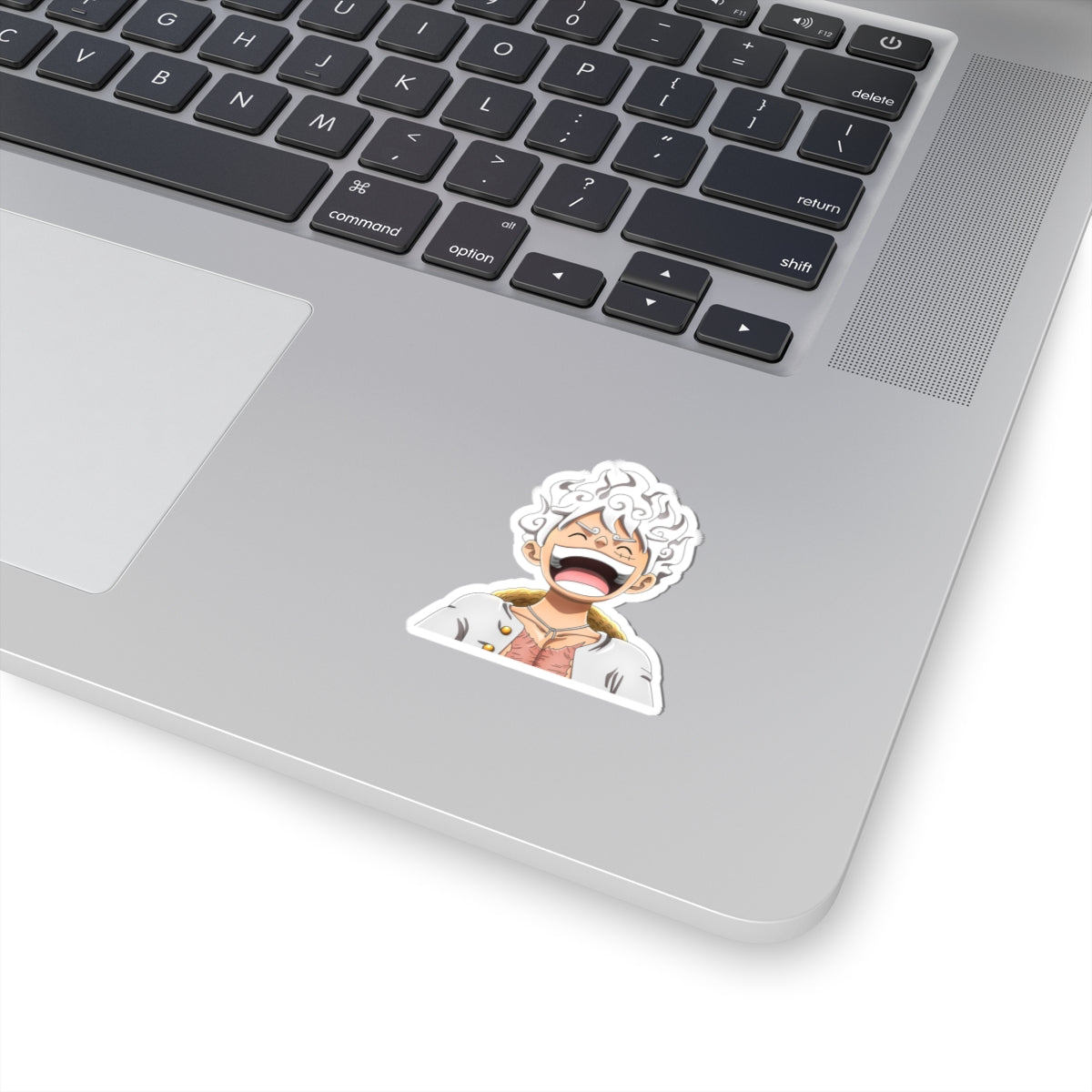 Luffy Gear 5 Joyful Expression Kiss-Cut Sticker – Embrace the Fun