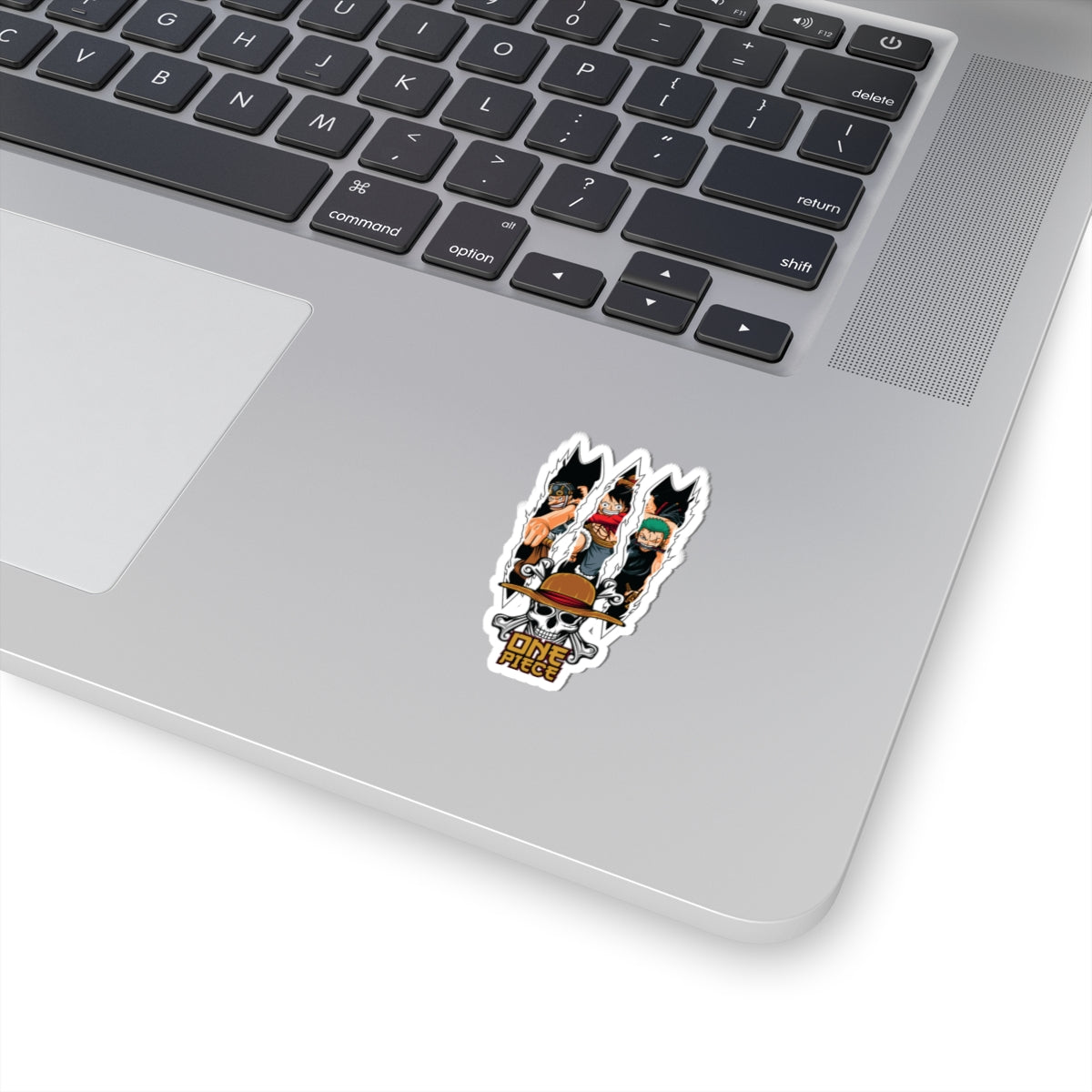One Piece Trio Kiss-Cut Sticker – Luffy, Zoro & Usopp in Action