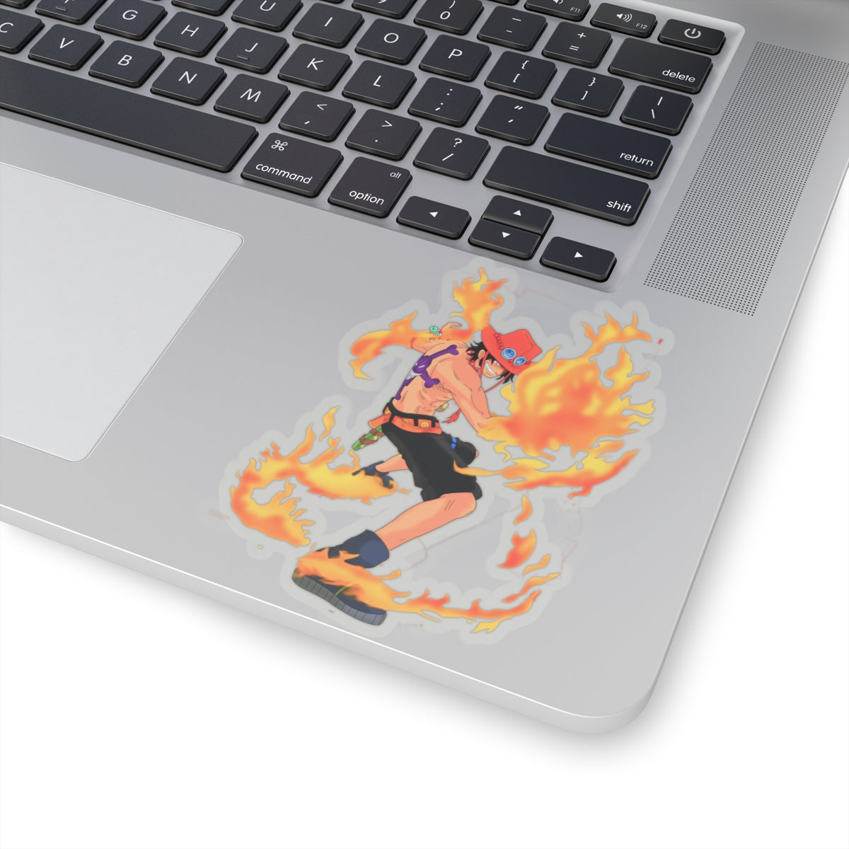 Portgas D. Ace Fire Fist Kiss-Cut Sticker – Flames of the Pirate King