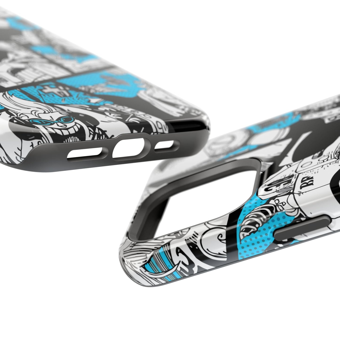 Franky Magnetic Tough iPhone Case – The Cyborg Powerhouse - AnimeKraf.com