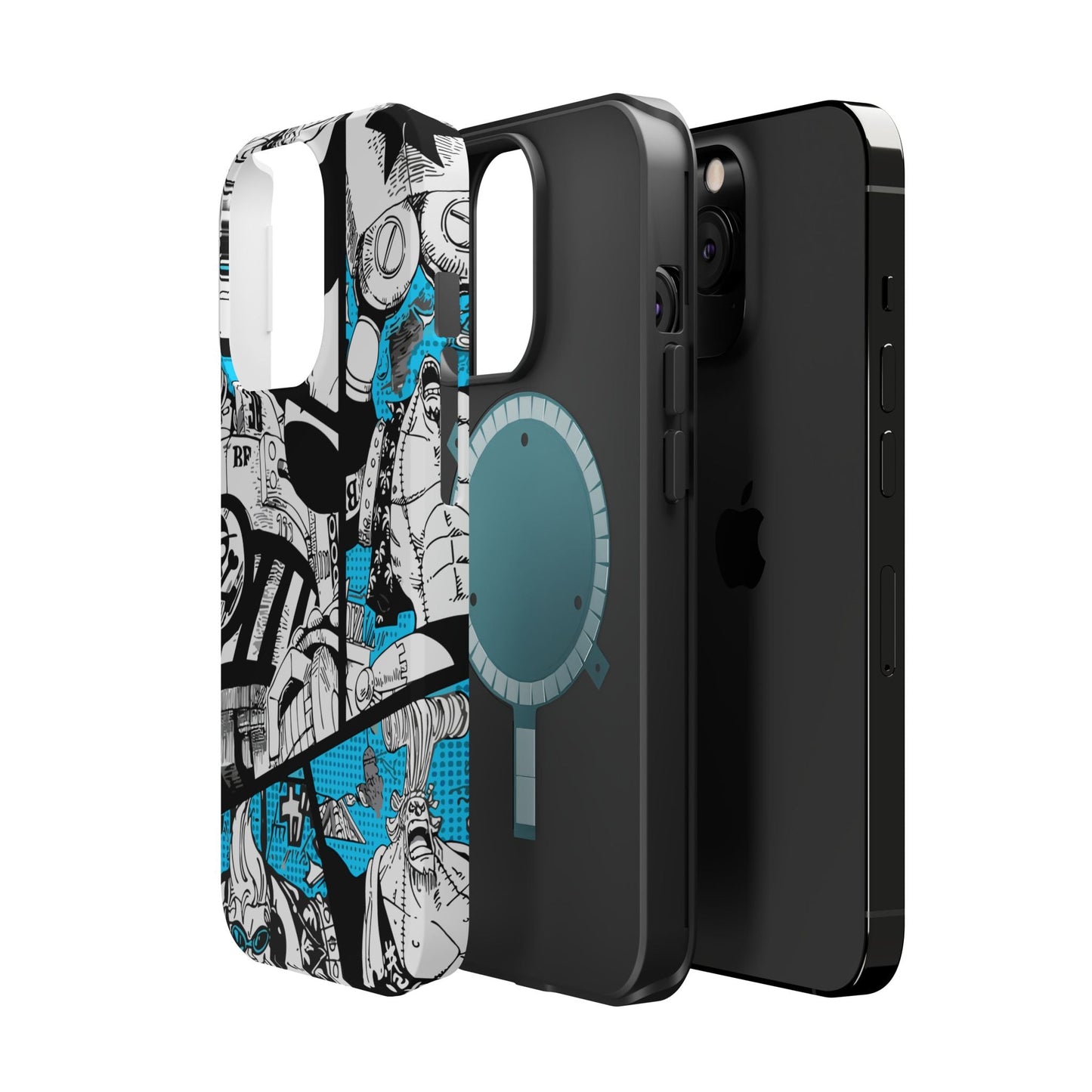 Franky Magnetic Tough iPhone Case – The Cyborg Powerhouse - AnimeKraf.com