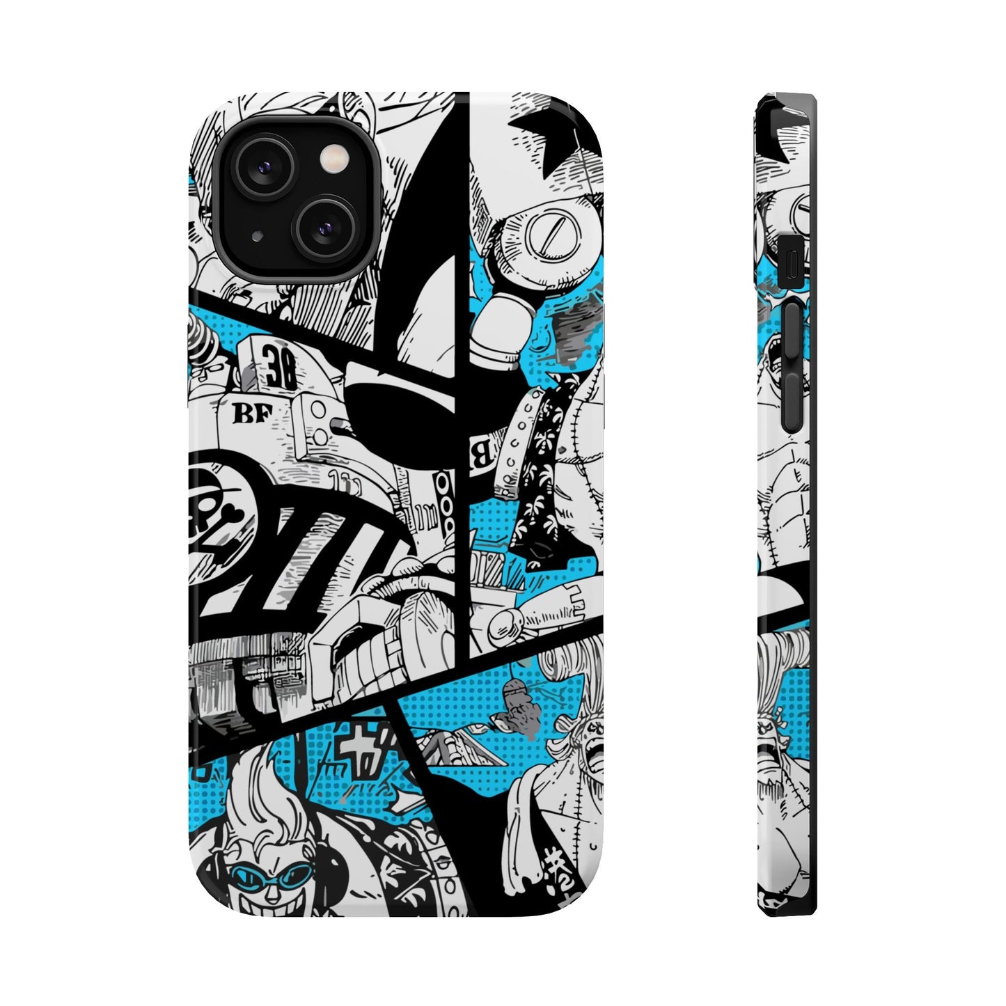Franky Magnetic Tough iPhone Case – The Cyborg Powerhouse - AnimeKraf.com