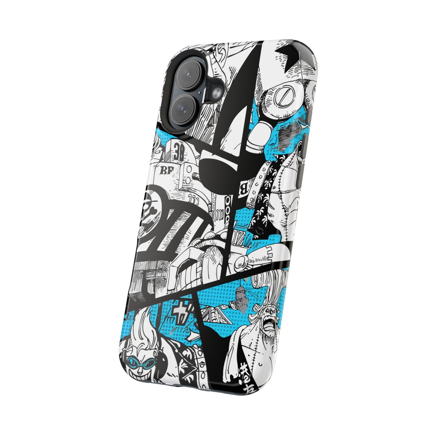 Franky Magnetic Tough iPhone Case – The Cyborg Powerhouse - AnimeKraf.com