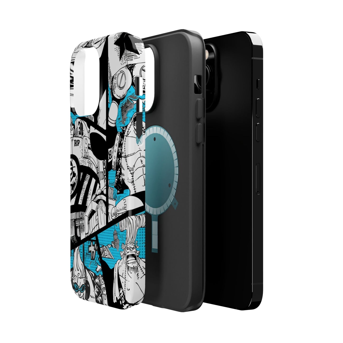 Franky Magnetic Tough iPhone Case – The Cyborg Powerhouse - AnimeKraf.com