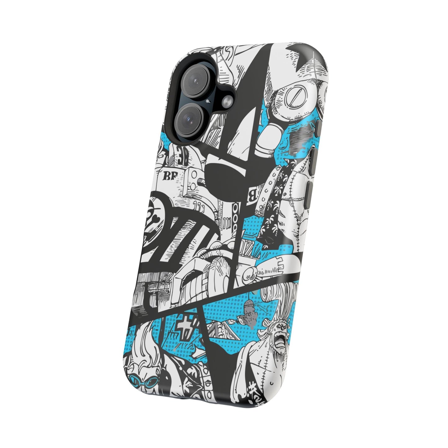 Franky Magnetic Tough iPhone Case – The Cyborg Powerhouse - AnimeKraf.com