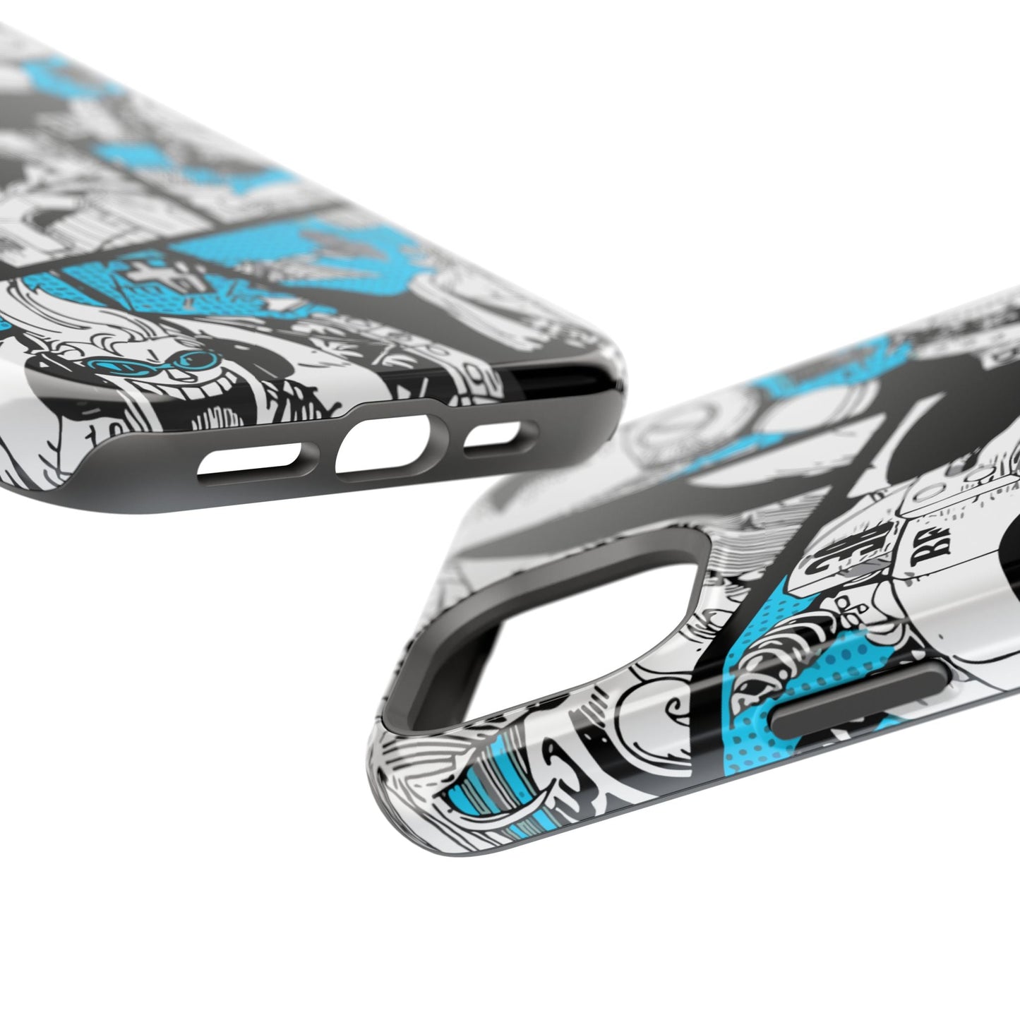 Franky Magnetic Tough iPhone Case – The Cyborg Powerhouse - AnimeKraf.com