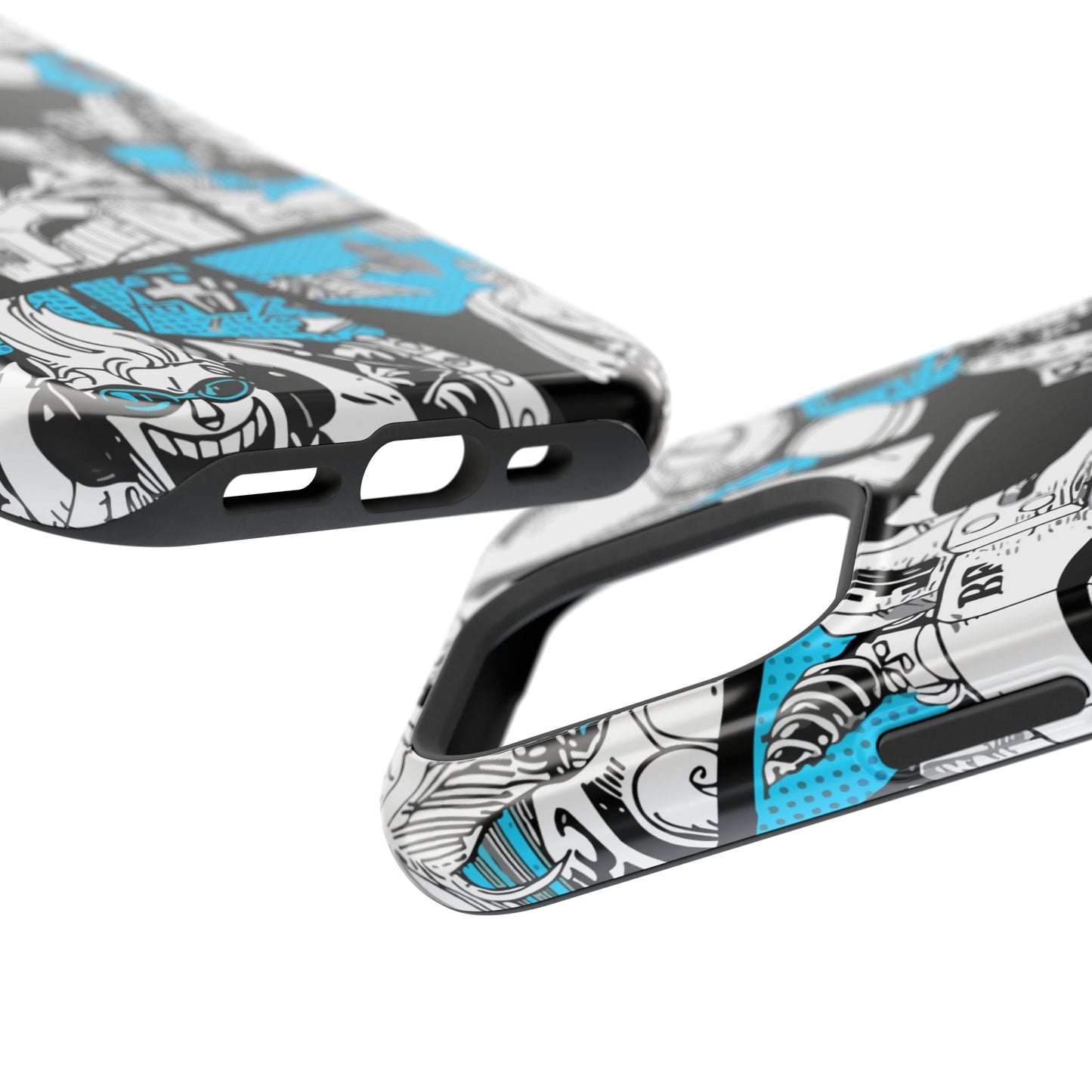 Franky Magnetic Tough iPhone Case – The Cyborg Powerhouse - AnimeKraf.com
