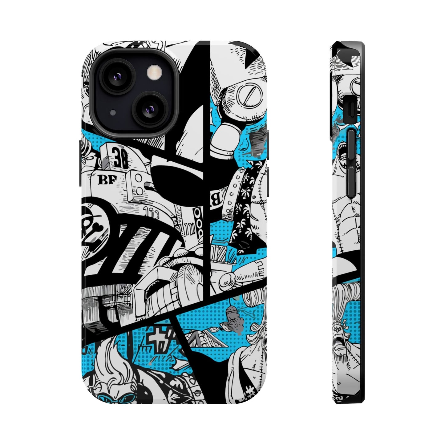 Franky Magnetic Tough iPhone Case – The Cyborg Powerhouse - AnimeKraf.com