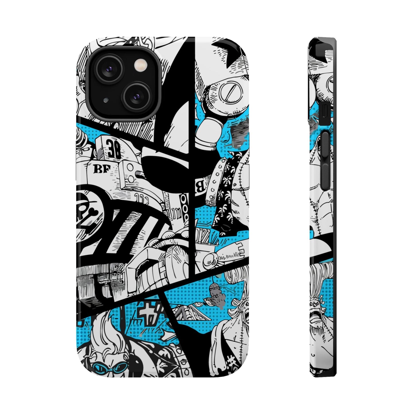 Franky Magnetic Tough iPhone Case – The Cyborg Powerhouse - AnimeKraf.com