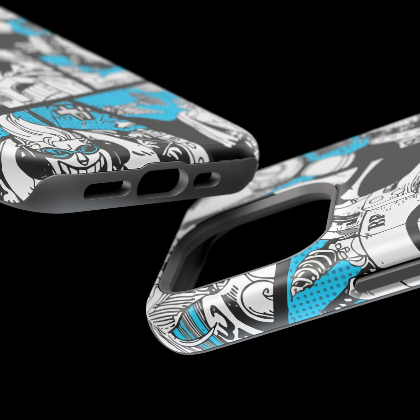 Franky Magnetic Tough iPhone Case – The Cyborg Powerhouse - AnimeKraf.com