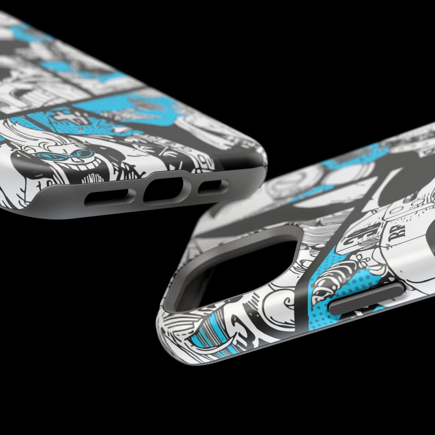 Franky Magnetic Tough iPhone Case – The Cyborg Powerhouse - AnimeKraf.com