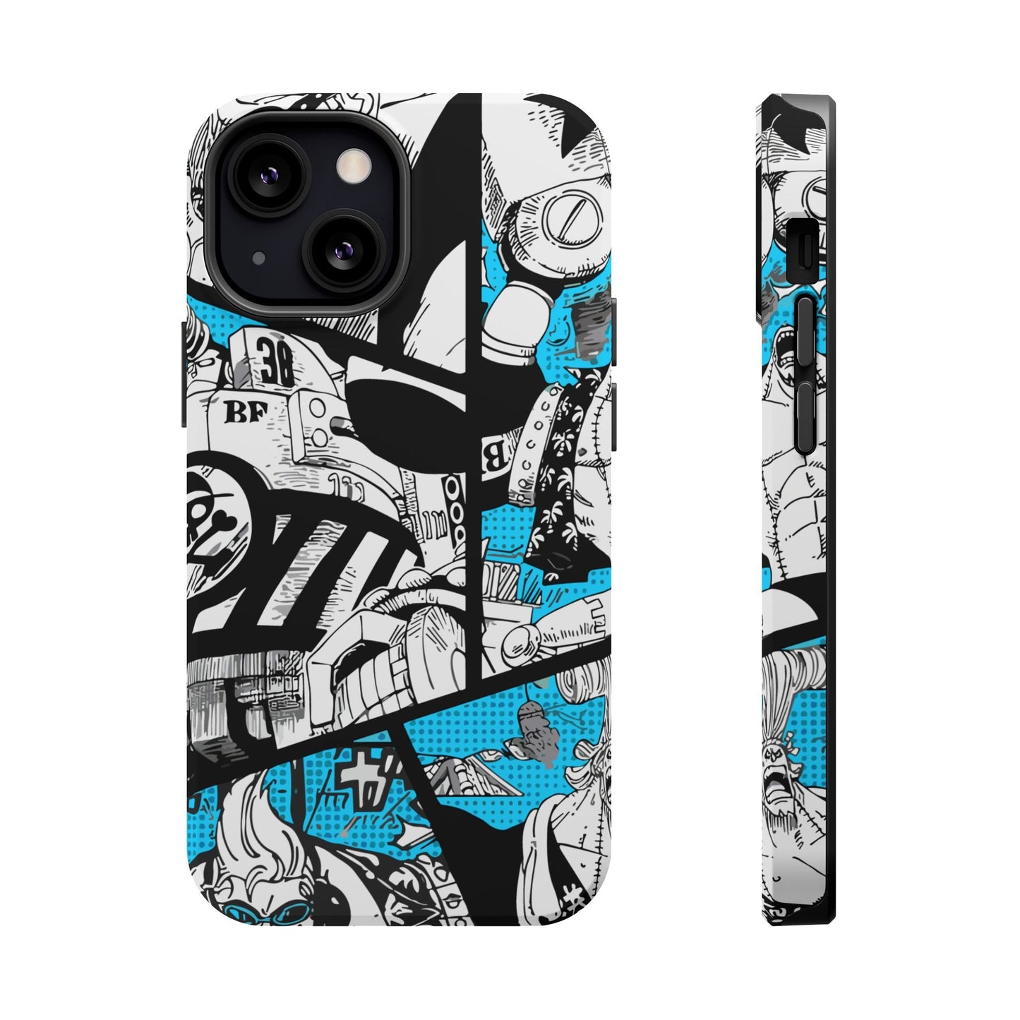 Franky Magnetic Tough iPhone Case – The Cyborg Powerhouse - AnimeKraf.com
