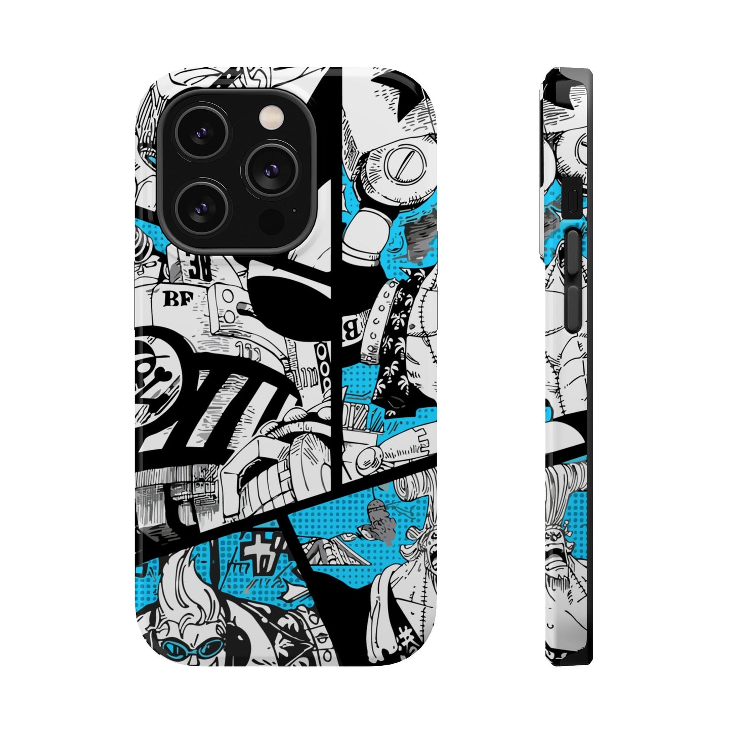 Franky Magnetic Tough iPhone Case – The Cyborg Powerhouse - AnimeKraf.com